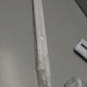 6Ft Aluminum Tangle-Free Spinning Flag pole Kit, for outside home, White