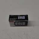 Timex Alarm Clock with Temperature Sensor and Large Display, Battery Operated for Bedroom Runs on 3 AAA Batteries (T108BC) (T108)