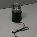 Bodum Bistro Electric Coffee Blade Grinder, Adjustable, 5 Grind Settings, 3 Ounces, Black