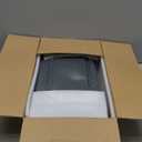 8-Piece Deep Glass Baking Dish Set with Plastic lids,Rectangular Glass Bakeware Set with Lids, Baking Pans for Lasagna, Leftovers, Cooking, Kitchen, Freezer-to-Oven and Dishwasher, Gray