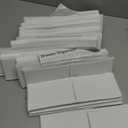 DIMJ Drawer Organizer Clothes Storage - Pack of 18 Baby Dresser Organizer for Nursery, Foldable Closet Drawer Organizer Bins for Bedroom Organization, Fabric Storage Dividers for Socks, Underwears, Bras (White)