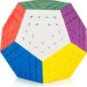 Ganowo Megaminx Speed Cube Gigaminx 5x5 Cubes Brain Teasers for Kids Adults Boys Teens