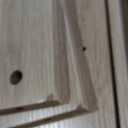 Angel Sar Rattan Nightstands Set of 2, Boho Night Stand with 1 Door, Accent End Table, Wood Bediside Table with Metal Legs&Open Shelf, Natural Wood