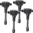 Ignition Coil Pack Compatible with 2007 2008 2009 2010 2011 2012 Compatible with Nissan Altima Versa Sentra Cube Rogue Frontier 2013 2014 2015 Infiniti M56 FX50 QX60 QX70 2.5L 2.0L 1.8L Replace UF549