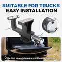 Forward 1705A 6-Inch Hitch Vise Truck Bench Vise Mount Trailer Fits 2" Hitch Receiver