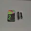 Nail Clippers Set for Men with Catcher, 2 Pack Sharp Nail Clipper for Fingernail and toenail, Stainless Steel Mess Free Nail Clippers of Heavy Duty, Professional Nail Cutter Trimmer for Adult Women