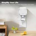 2 x Wall Mount for Blink Sync Module XR with Short Cable - Save Space - No Messy Wires - Easy Move Mount Bracket Holder for Blink Outdoor Indoor Security Camera1 Pack