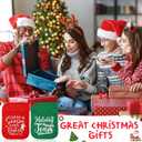 24 Pcs Christmas Pot Holders with Pocket Xmas Potholders Bulk Christmas Oven Mitts Heat Resistant Hot Pad Baking Gift Cookie Bag for Kitchen Baking Cooking (Classic,Vivid)