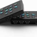 Video Capture Card USB c, HDMI Live Stream Switcher, 4k HDMI to USB 3.0 Video Capture for Streaming,Podcasting,Compatible with PS5,PS4/Pro,Xbox Series X/S,Xbox One X/S,OBS