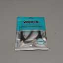 Vabogu Cat 8 Ethernet Cable 3FT, Heavy Duty 26AWG High Speed 40Gbps 2000MHz, Gold Plated RJ45 Shielded, Weatherproof Indoor & Outdoor LAN Cable for Gaming PC PS5 Xbox Modem Router