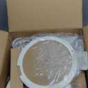 Astercook 23 Pcs Pots and Pans Non Stick Ceramic Cookware Set Detachable Handle, RV Stackable Kitchen Cooking Set Removable Handles, Oven Safe, Induction Ready, Cream White