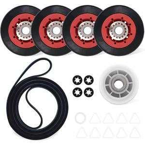 BlueStars 4392067RC Dryer Repair Kit - Compatible with Whirlpool Cabrio Duet Maytag Bravos XL Kenmore Elite Dryer AP3109602 PS373088 80047 587637