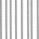 Rebar-Stakes-12-Inch, Ground Stakes Heavy Duty U-Hook Galvanized Anti-Rust Ground Anchors for Camping Tent Trampoline Accessories Dog Fence Chicken Coop Deer Fence 4pcs