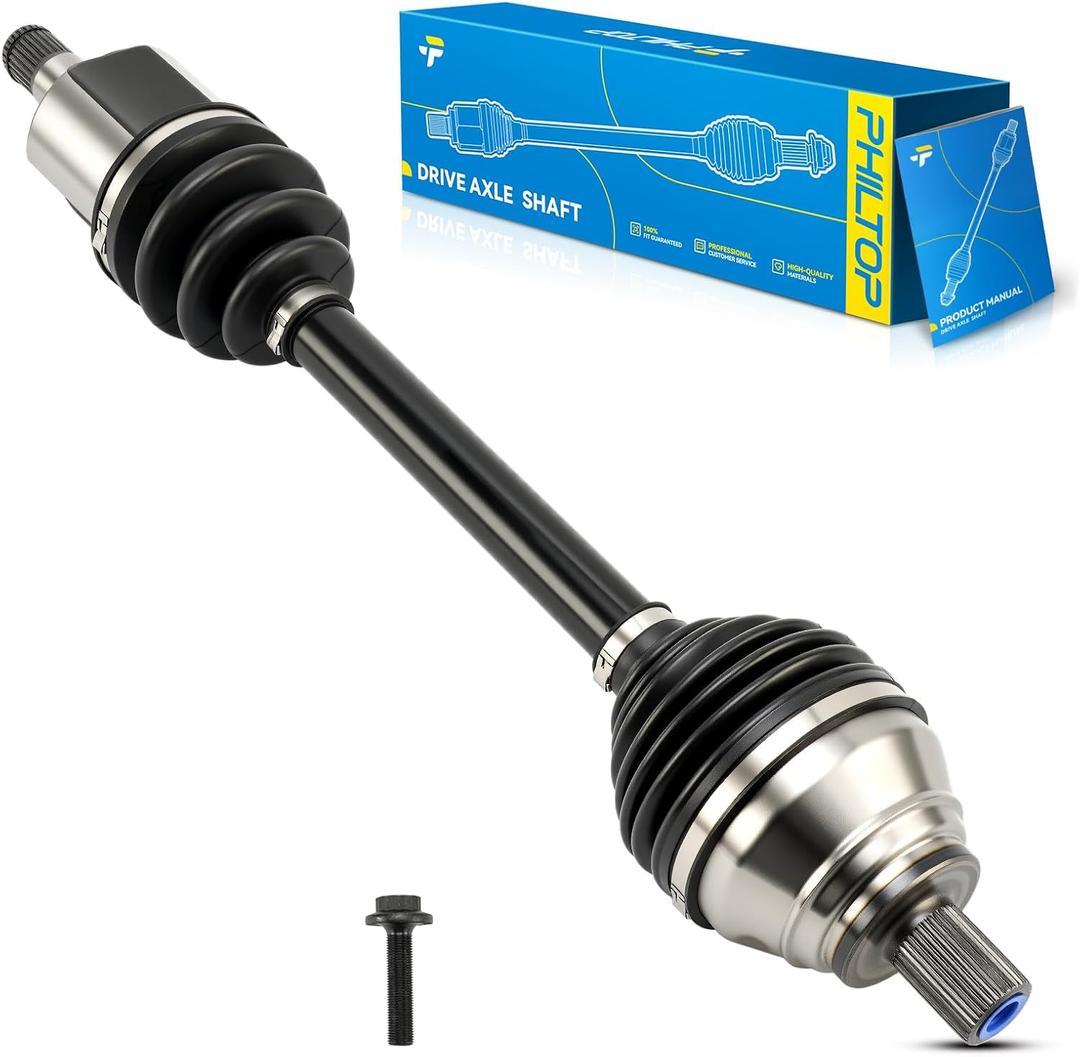 PHILTOP Front Left 66-7333 CV AXLE SHAFT Replacement for Jetta, Golf