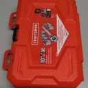 CRAFTSMAN Mechanics Tool Set with 72-tooth Low Profile Ratchet, SAE, 3/8 Inch Drive, 10 Piece (CMMT34563)