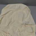 Round Back Dining Chair Slipcovers Stretch Curved Back Kitchen Chair Cover Elastic Chair Slipcovers for Dining Room Kitchen Solid Color Dining Table Chair Protectors Covers, Beige