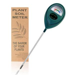 Green Soil Moisture Meter, Soil Tester, Moisture Meter Plants, Soil Moisture Tester, Soil Water Tester for Plants, Plant Moisture Monitor, No Battery Needed