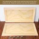 Cinnvoice 2 Pcs 15.5'' W x 29'' H Unfinished Pine Kitchen Cabinet Door Replacement with 4 Pcs Cabinet Hinges Wood Shaker Door Front Replacement for Kitchen, Bathroom, Vanity