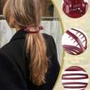 6 PCS French Flat Hair Clips for Women 2 Styles Large Matte Flat Claw Clips Strong Hold No-Slip French Hair Barrettes for Thick Thin Hair(Multicolor 1)