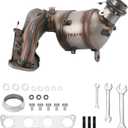 Front Exhaust Manifold Catalytic Converter Kit Fit ForDirect-Fit Compatible with Nissan Sentra 2009-2012 Sentra 2013-2018 L4 2.0L 1.8L Replace 641432 16704 (EPA Compliant)