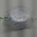 Prestee 102 Clear Plastic Plates Disposable - 6.25-inch Heavy Duty Hard Plastic Clear Plates for Party - Elegant Round Cake, Dessert, Salad, Appetizer, Dinner - Plate for Holiday Parties