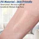 Instant Lift Patch for Legs, Invisible Waterproof Thigh Lift Tape for Sagging Skin, Transparent Lift and Glow Patches Legs, Adhesive Body Tape for Women Skin Lifting Inner Thighs (40pcs)