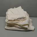 Extra Deep Pocket King Sheets - 4 Piece Breathable & Cooling Bed Sheets - Hotel Luxury Bed Sheet Set - Soft, Wrinkle Free & Comfy - Easily Fits Extra Deep Mattresses - Deep Pocket Off White Sheets Set