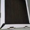 22"x22" Gable Vent Aluminum Alloy  High-Airflow Vent for House & Shed, Rustproof Metal Mesh Blocks Small Animals, Waterproof & Anti-Condensation, Opening 20"x20" Black