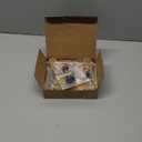 Stocking Hangers for Mantel,4 Pcs 2 in 1 Adjustable Fireplace Christmas Stocking Holder,No-Drill, Easy to Install Garland Hanger for Christmas Decorations,Fits 0.1-3.5Mantles (Gold, 4)