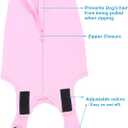 Dog Surgery Recovery Suit - After Spay, Abdominal Wounds Post Surgical Recovery, Anti Licking Breathable Dog Onesies for Small, Medium & Large Pet, Alternative Bandages Cone E-Collar