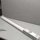 Allesin Motorized Roller Blinds - Rechargeable, Remote Controlled, Cordless and No-Drill Electric Shades for Windows (Custom Size, 100% Blackout White)