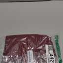 Biscaynebay Textured Fabric Christmas Rectangle Tablecloths 60x84 Inches, Burgundy Water Resistant Tablecloths for Dining, Kitchen, Wedding, Parties etc. Machine Washable