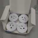 EIGHTREE Smart Plug, WiFi Outlet Works with Alexa & Google Home, Smart Home Socket with Remote Control & Timer Function, 2.4GHz WiFi Only, 4 Packs