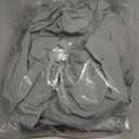 Dog Raincoat, Waterproof Coat, Light Weight & Weather Resistant Shell, Full Coverage Rain Jacket with Legs, Grey, Including Storage Bag (XX-Large)