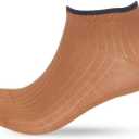 Men's Ankle Socks, Ribbed Cotton Blend, Neutral Colors, 7 Pairs (US, Numeric 5, 12, Regular, Regular, Standard, Multicolor)