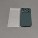 Magnetic for iPhone 17 Pro Case, Compatible with MagSafe, [Full Camera Protection][Screen Protector] Silicone Shockproof Protective Phone Case for iPhone 17 Pro 6.3", Midnight Green