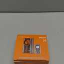 BSZHI Transparent Wireless Bluetooth Speaker Portable Mini Speaker with LED Colorful Lights Stereo Sound TWS Small Speakers for Office, Party Camping, Shower, Home, Travel (Orange)