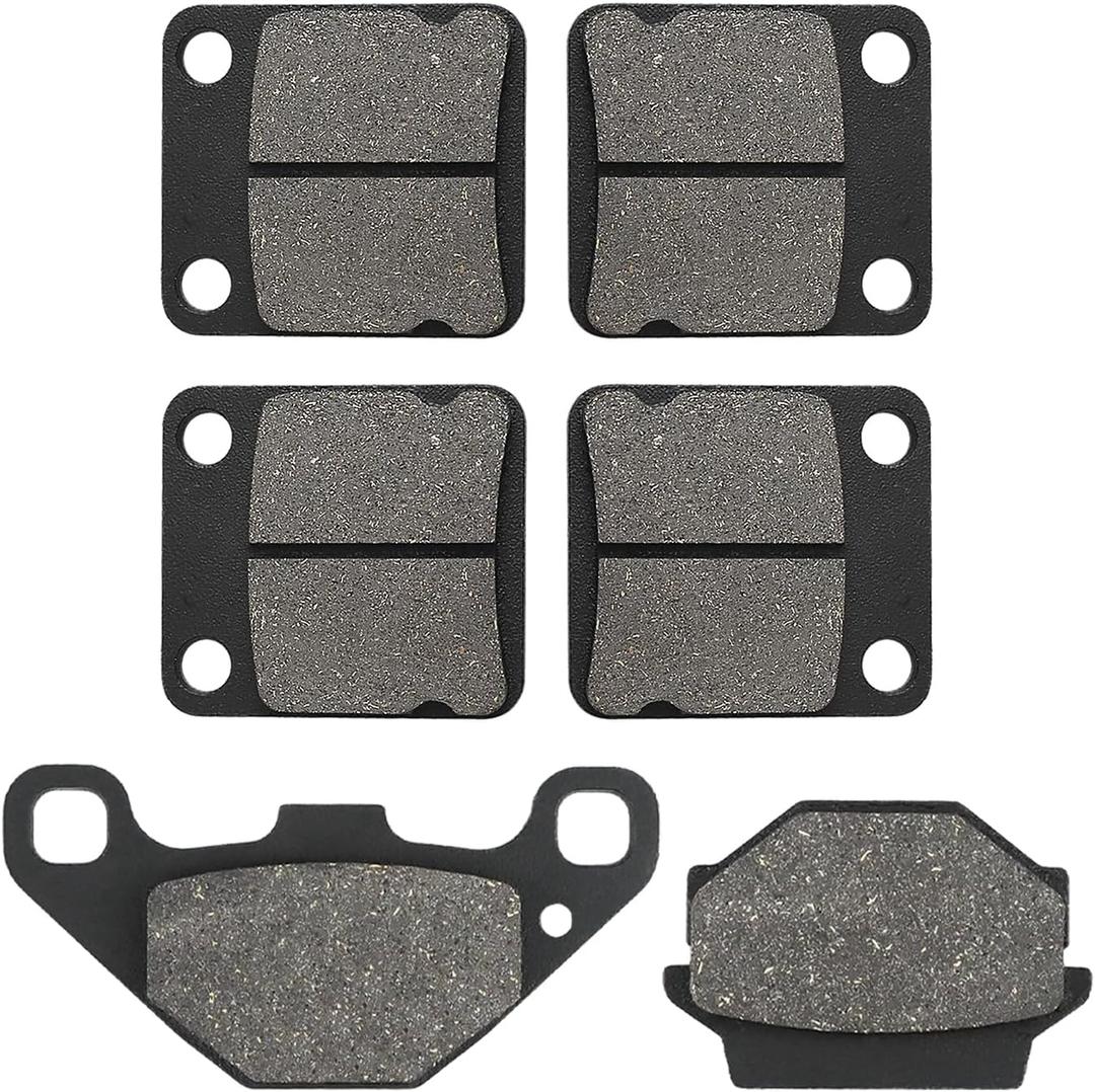 ZICOO Front & Rear Brake Pads for Suzuki Vinson 500 LT-A 500 LT-F 500 LTA500 LTF500 2003-2007