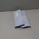 2 x Weather Stripping Door Seal Strip, 118'' Foam Weatherstripping Window Sealer Winter, Door Soundproofing Self Adhesive Window Door Insulation Strip for Exterior Door, Draft Stopper Gap Filler (White)