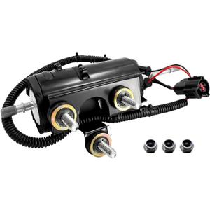 F81Z-9C407-AC Electrical Fuel Pump compatible with Ford F-250 F-350 F-450 Super Duty Excursion E-350 Econoline Club Wagon V8 7.3L Diesel OHV Turbocharged Engine 1998-2003, F81Z9C407AC E2236