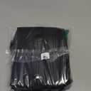 Portable Cat Travel Litter Box with Zipped Lid, Foldable Travel Litter Box, No Leakage, No Smell, Waterproof, Easy to Carry, Easy to Use in Hotels, Car (Dark Black)