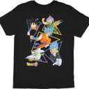 Dragon Ball Z Super Boys' Character Triangle Design Graphic Print T-Shirt (Medium)