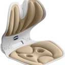 CHANGFENG Lumbar Ergonomic Support for Office Chair Back Lumbar Support for Computer, Gaming Chair Back Cushion for Back Pain Relief Improve Posture,and Work from Home, Patented (Yellow)