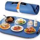 Electric Warming Tray - Silicone Warming Mat for Food, Full Surface Heating with Adjustable Temperature Keep Food Warmers for Parties Buffet, Stocking Stuffer for Women Men Mom