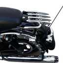 Adjustable Detachable Motorcycles Luggage Rack Fits for Harley Road King Electra Glide Street Road Glide 2009-2026 (Style C Chrome)