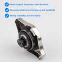Radiator Cap, Replace 19045-RAA-003, 19045RAA003, 19045 RAA 003 Compatible with Honda, Acura - Accord, Civic, CRV, Element, Fit, Odyssey, Pilot, Ridgeline, S2000, MDX, TL, RDX, RL, RLX, TLX, TSX, ZDX