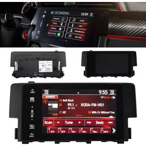 Fit for Honda Civic Touch Screen, 7'' Screen Radio, Fit for Honda Civic Coupe/EX/LX, for Honda Civic 10th Gen Screen, 2016 2017 2018 - Replace 39710-TBA-A11 LCD Touch Screen 