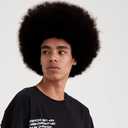 Mens Afro Wig Curly Black Short Wigs Kinky Fancy Funny 70s Costume Halloween Party Accessory Unisex Adult Hair for Black Men