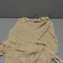 Fisoew Womens 2 Piece Crochet Swimsuit Cover Ups Sleeveless V Neck Tank Tops Wrap Skirt Sets Beach Vacation Outfits, Size Large