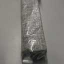 UNISHADES no Drill Cordless Roman Shades for Windows, 34" W 64" H - Light Filtering - Linen - Grey